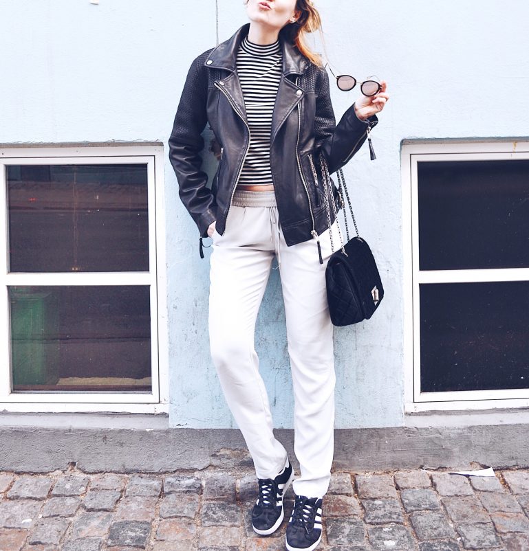 sporty look street style