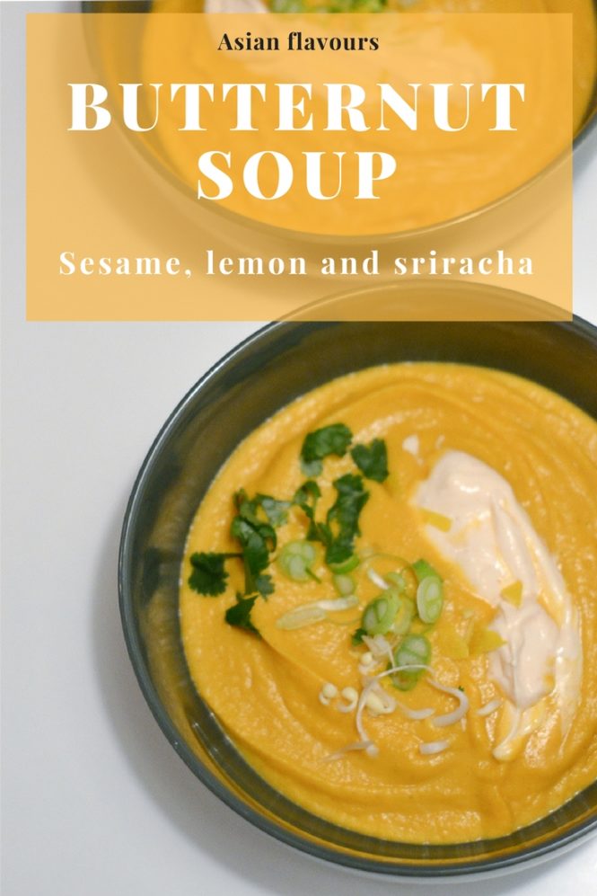 I want to share with you a delicious recipe recently tested and approved at home: a butternut sesame lemon soup with Asian Flavors. A true delight for your winter evenings. A healthy recipe, antioxidant and remineralizing! This way !