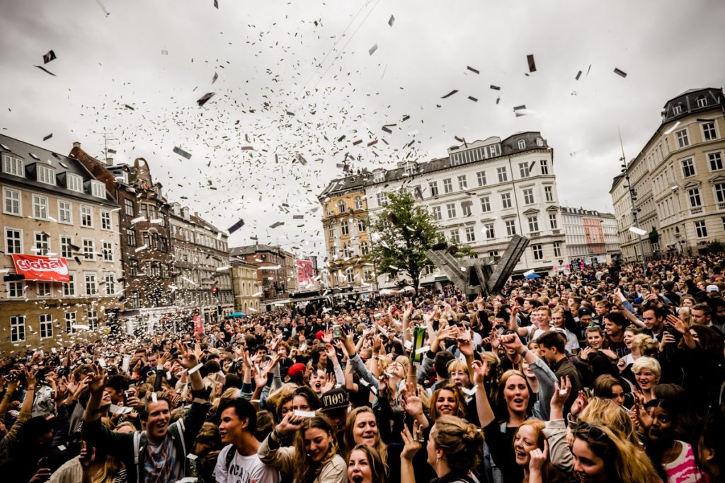 Distortion festival in Copenhagen