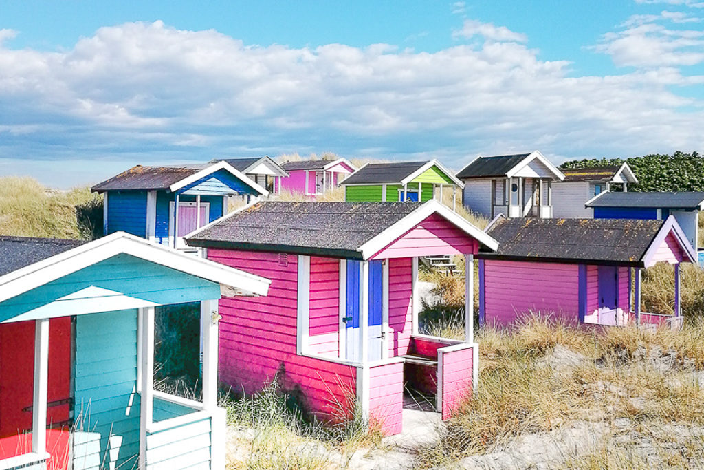 Je vous emmène visiter Skanör, la plus jolie plage de Suède