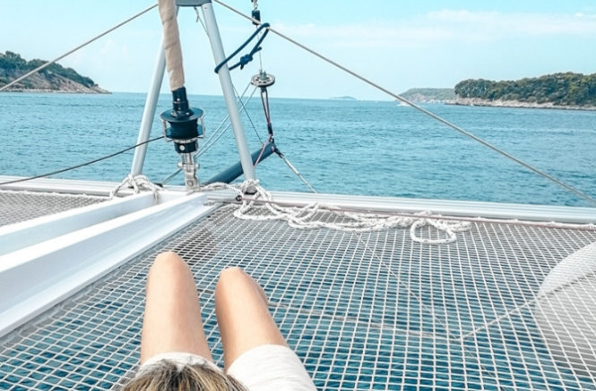 4 days on a catamaran in Croatia