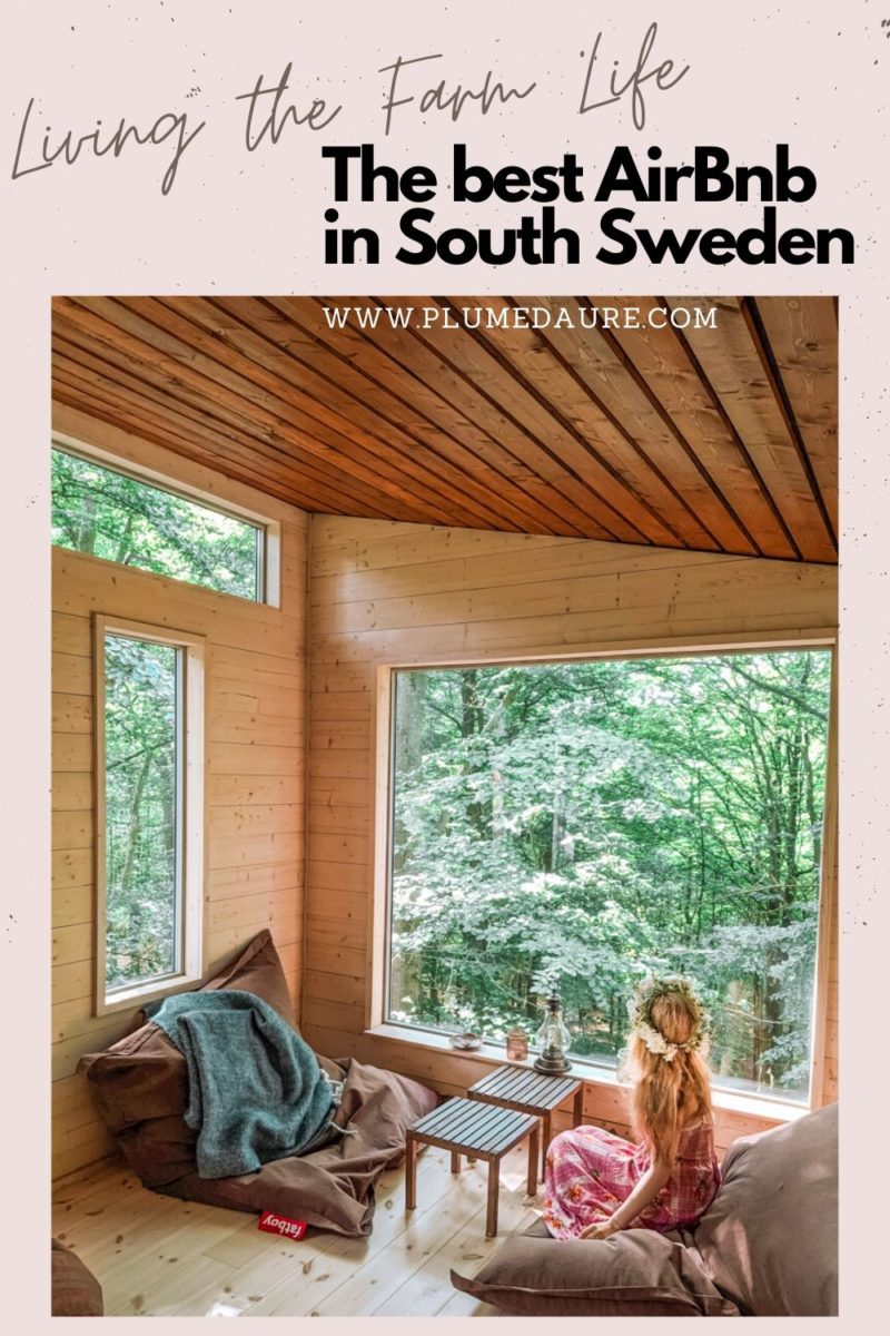 Best airbnb in south Sweden to sleep in a farm Plumedaure